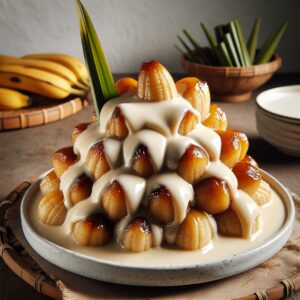 Nationalgericht Malaysia: #Pengat Pisang# (Rezept)