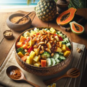 Nationalgericht Malaysia: #Rojak Buah# (Rezept)