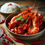 Nationalgericht Malaysia: #Udang Masak Merah# (Rezept)
