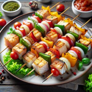 Nationalgericht Mali: #Brochettes de Capitaine# (Rezept)