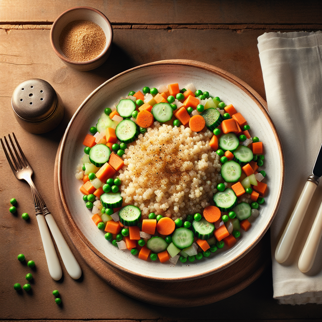 Nationalgericht Mali: Fonio aux Légumes (Rezept)