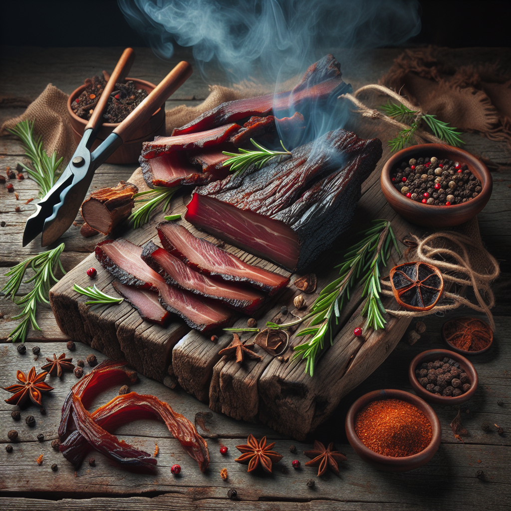 Nationalgericht Mali: Viande Séchée au Feu de Bois (Rezept)