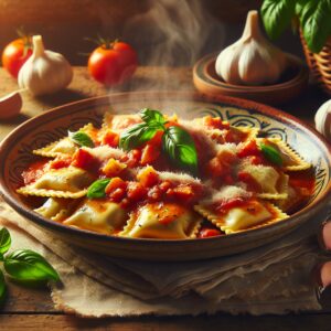 Nationalgericht Malta: #Ravjul biz-Zalza# (Rezept)
