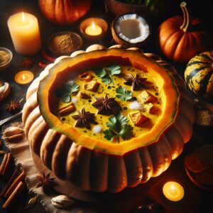 Nationalgericht Marshallinseln: #Pumpkin Coconut Curry# (Rezept)