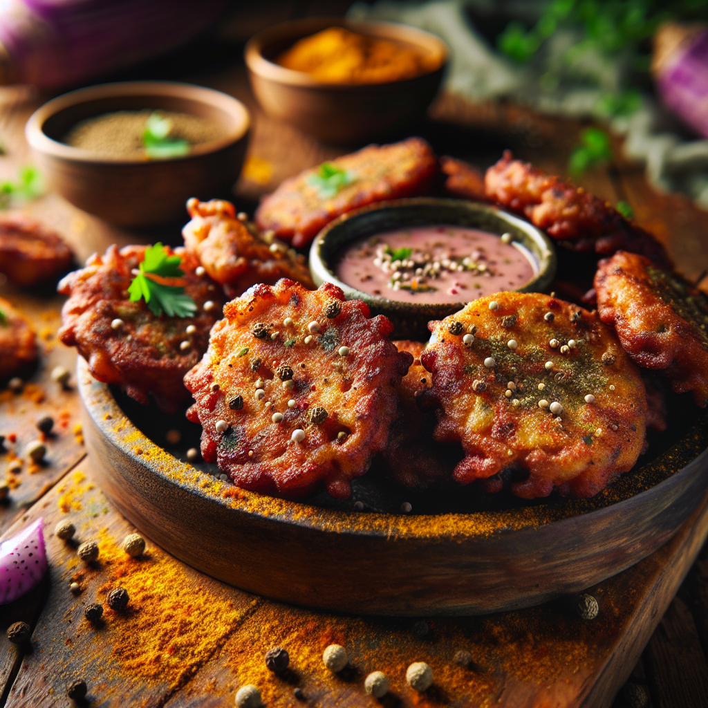 Nationalgericht Marshallinseln: Spiced Taro Fritters (Rezept)