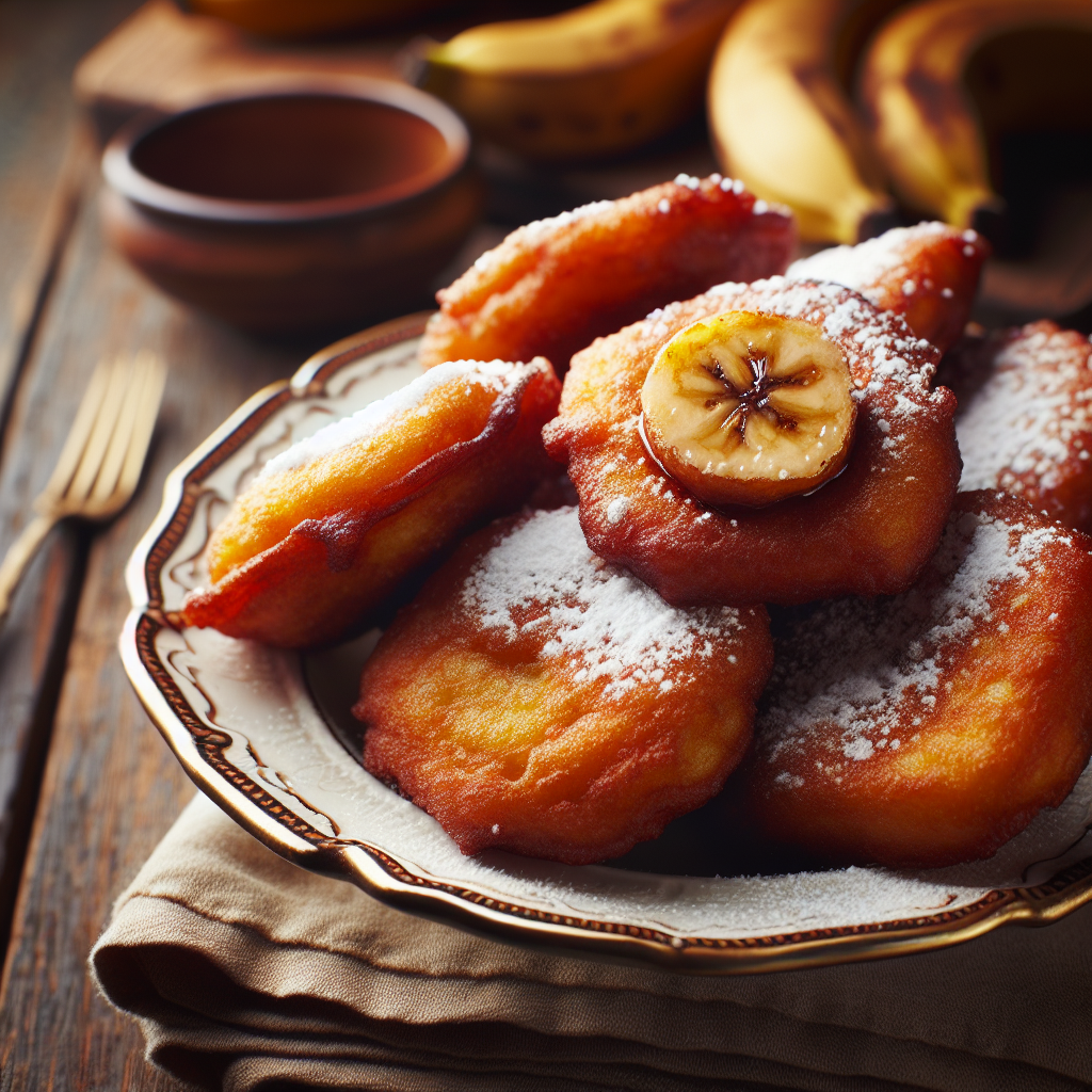 Nationalgericht Mauretanien: Beignets de Banane (Rezept)