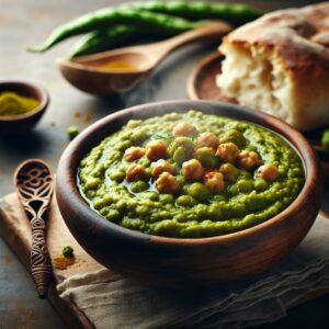 Nationalgericht Mauretanien: #Bissara aux Pois Chiches# (Rezept)