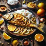 Nationalgericht Mauretanien: #Frittierte Poisson Yassa# (Rezept)