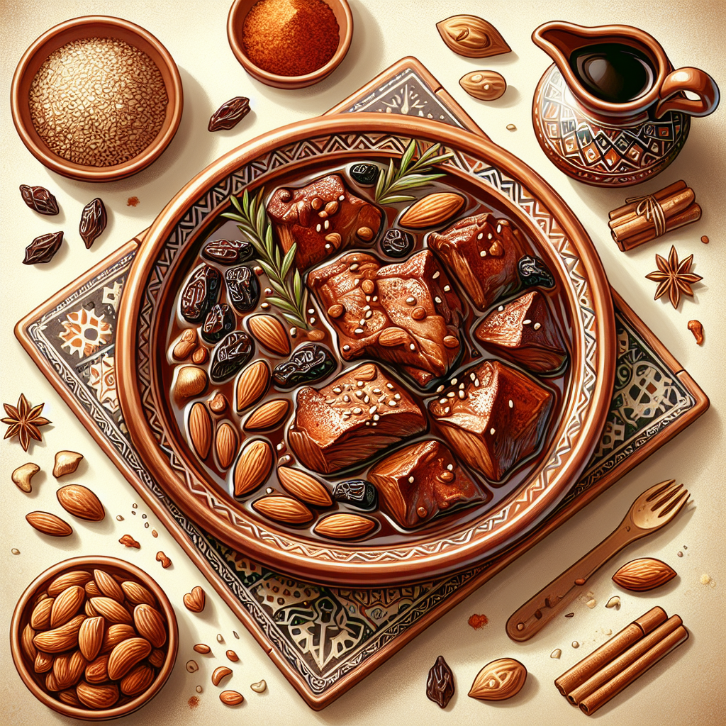 Nationalgericht Mauretanien: Mrouzia (Rezept)