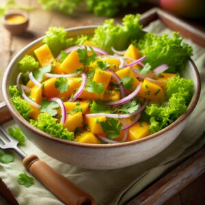 Nationalgericht Mauretanien: #Salade de Mangue# (Rezept)