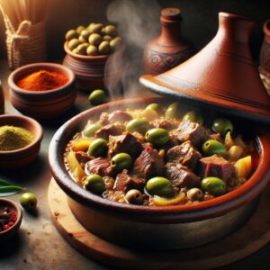 Nationalgericht Mauretanien: #Tajine Zitoun# (Rezept)