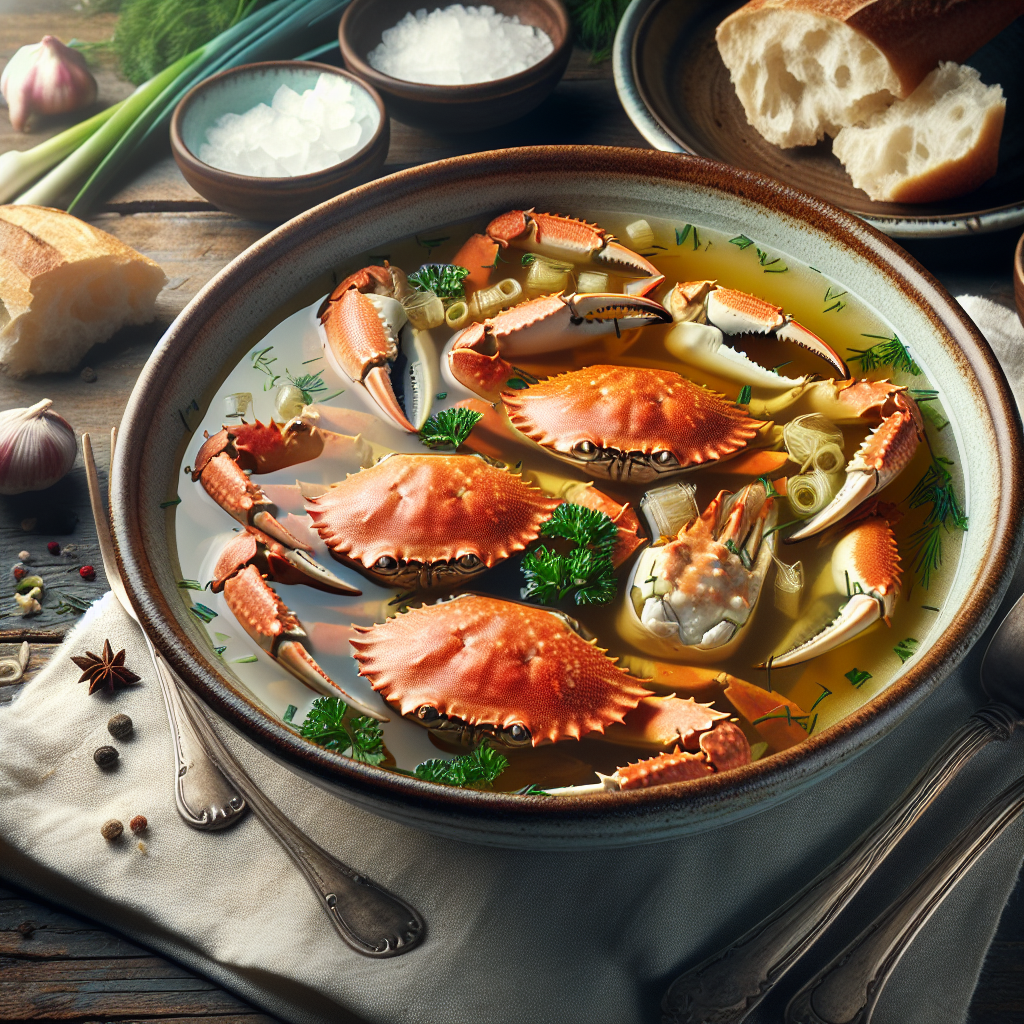 Nationalgericht Mauritius: Bouillon Crabe (Rezept)