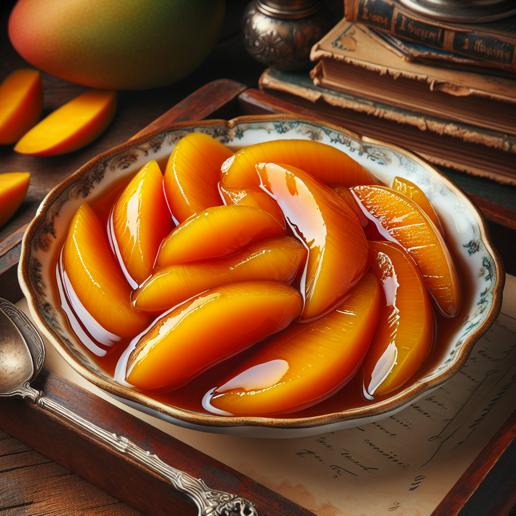 Nationalgericht Mauritius: Confit de Mangue (Rezept)