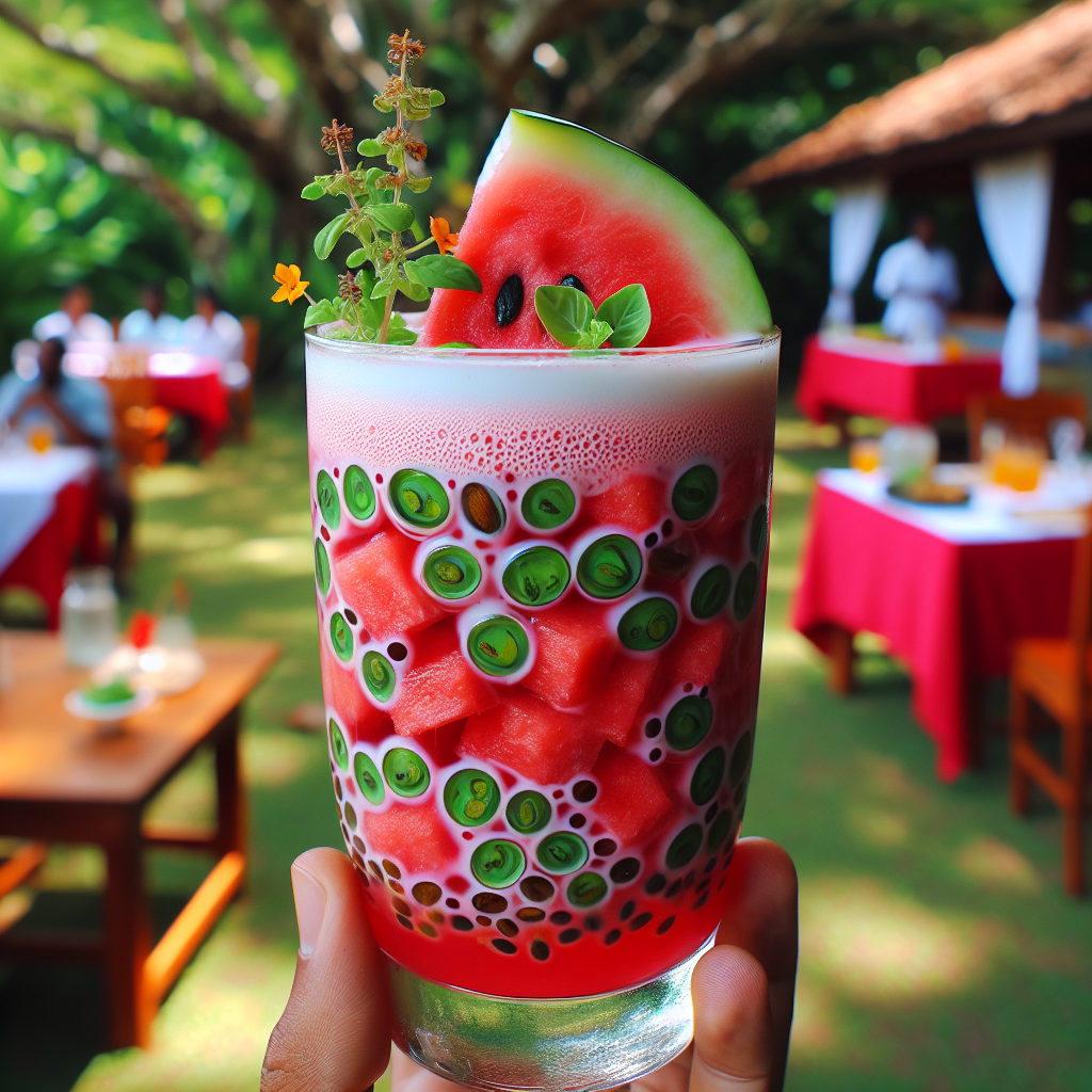 Nationalgericht Mauritius: Watermelon Alouda (Rezept)