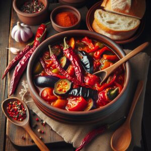 Nationalgericht Mazedonien: #Bravčova Pindžur# (Rezept)