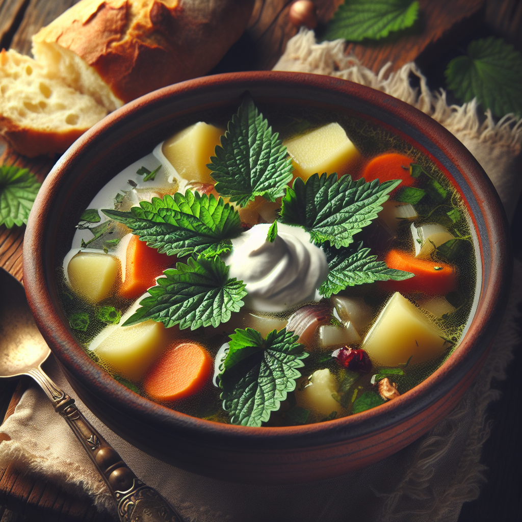 Nationalgericht Mazedonien: Chorba od Kopriva (Rezept)