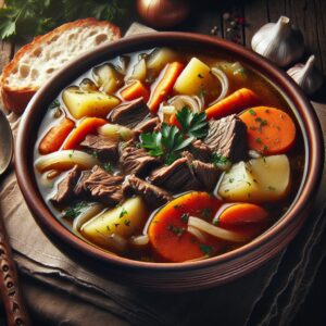 Nationalgericht Mazedonien: #Govedja Supa# (Rezept)