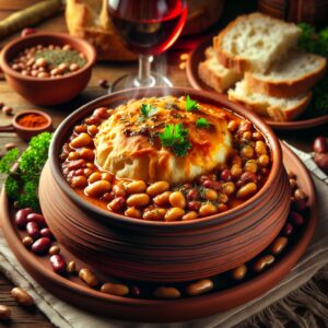 Nationalgericht Mazedonien: #Makedonski Tavče Gravče# (Rezept)