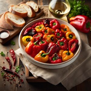 Nationalgericht Mazedonien: #Pečena Paprika# (Rezept)