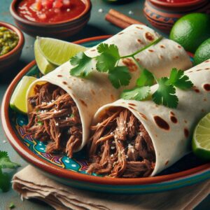 Nationalgericht Mexiko: #Burritas de Machaca# (Rezept)