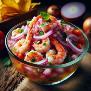 Nationalgericht Mexiko: #Ceviche de Camarón# (Rezept)