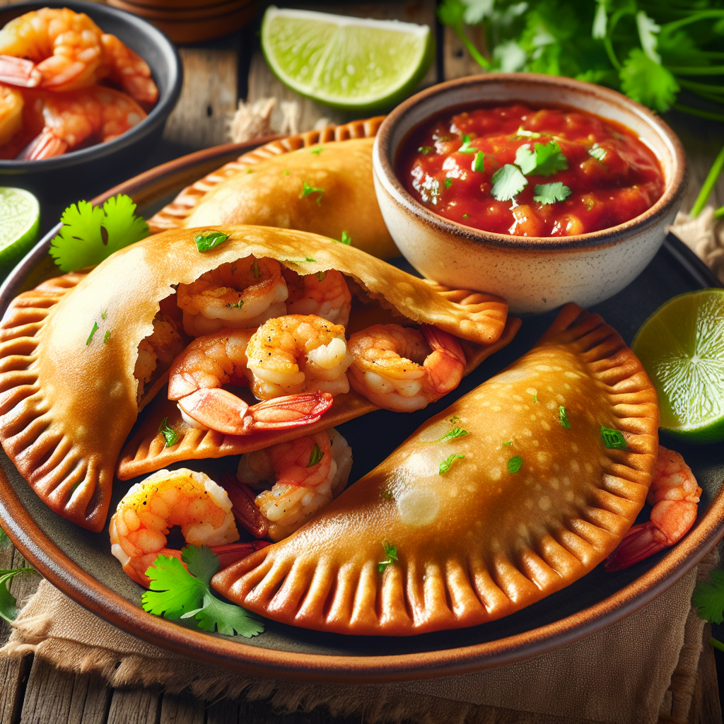 Nationalgericht Mexiko: Empanadas de Camarón (Rezept)