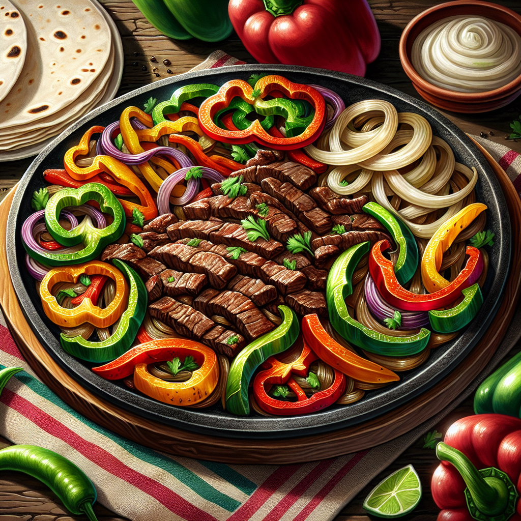 Nationalgericht Mexiko: Fajitas de Res (Rezept)