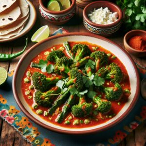 Nationalgericht Mexiko: #Huauzontles en Salsa Roja# (Rezept)