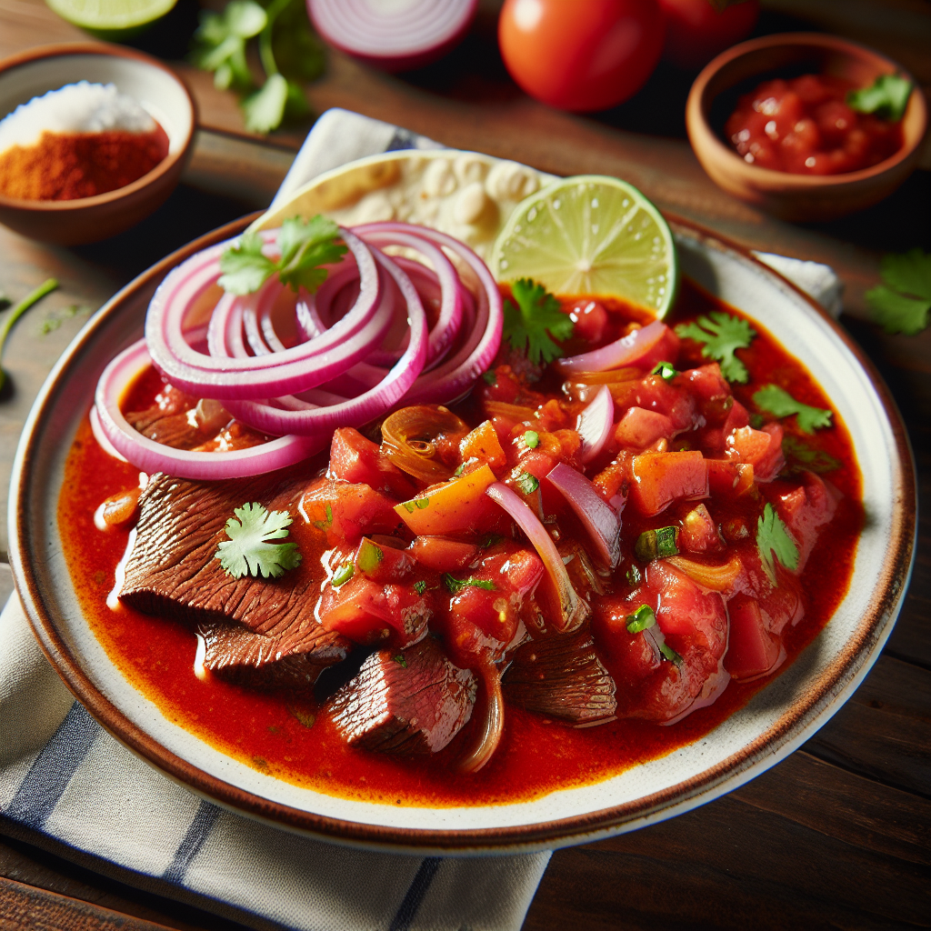 Nationalgericht Mexiko: Lengua en Salsa Roja (Rezept)