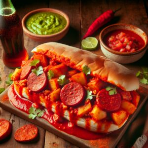 Nationalgericht Mexiko: #Pambazos de Papa con Chorizo# (Rezept)