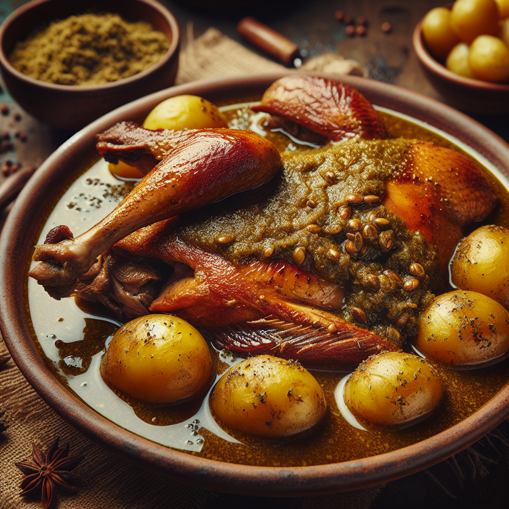Nationalgericht Mexiko: Pato en Pipián (Rezept)