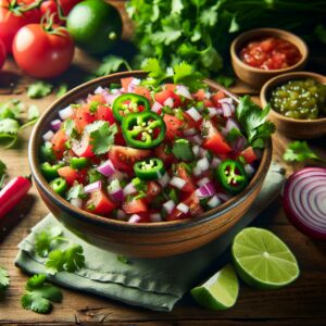 Nationalgericht Mexiko: #Pico de Gallo# (Rezept)
