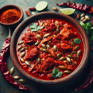 Nationalgericht Mexiko: #Pipián Rojo# (Rezept)