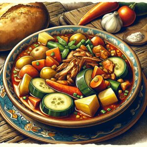 Nationalgericht Mexiko: #Tesmole# (Rezept)