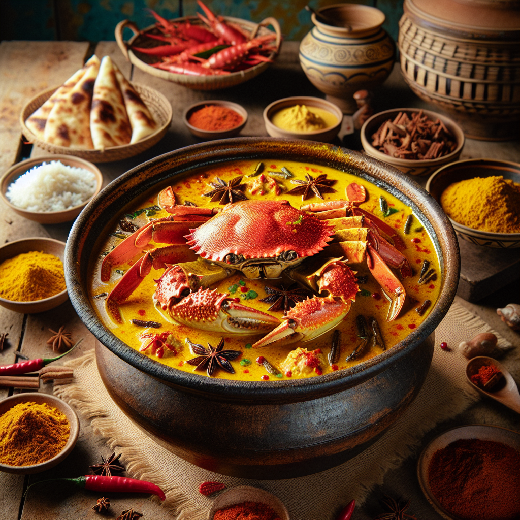 Nationalgericht Mikronesien: Coconut Crab Curry (Rezept)
