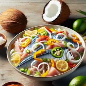 Nationalgericht Mikronesien: #Fish Kelaguen# (Rezept)