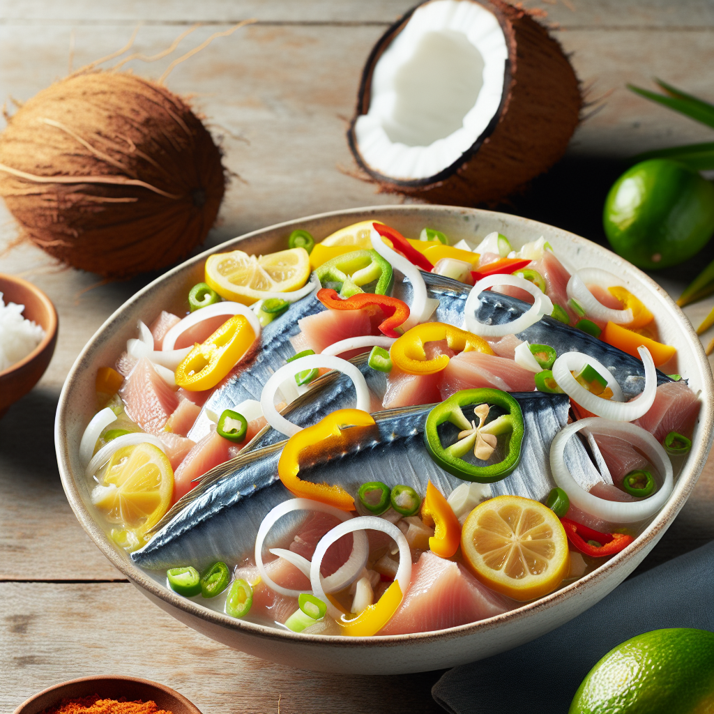Nationalgericht Mikronesien: Fish Kelaguen (Rezept)