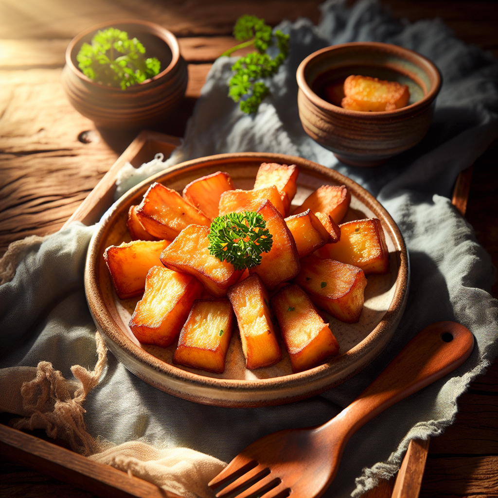 Nationalgericht Mikronesien: Fried Taro (Rezept)