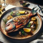 Nationalgericht Mikronesien: #Grilled Parrotfish# (Rezept)