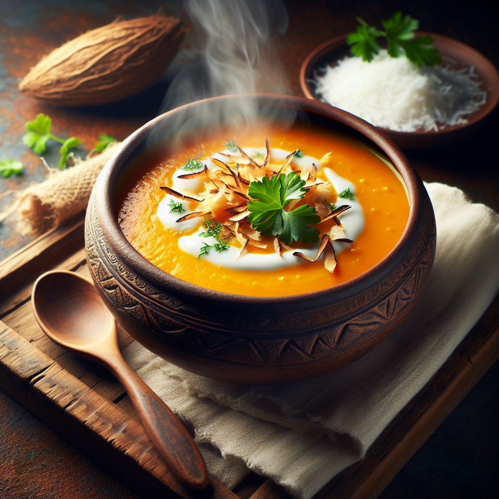 Nationalgericht Mikronesien: Pumpkin Coconut Soup (Rezept)
