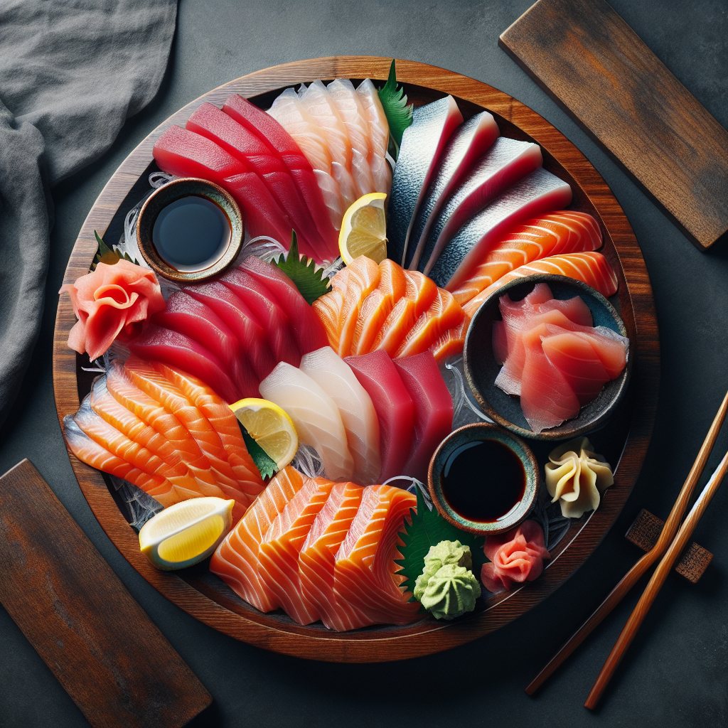 Nationalgericht Mikronesien: Sashimi mit Sojasauce (Rezept)