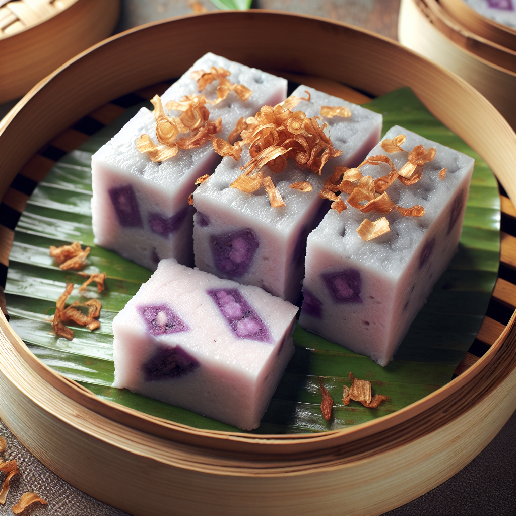 Nationalgericht Mikronesien: Taro Cake (Rezept)