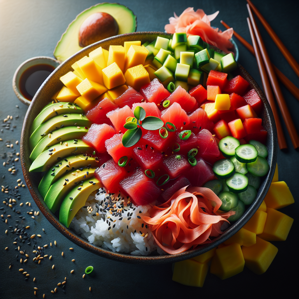 Nationalgericht Mikronesien: Tuna Poké Bowl (Rezept)