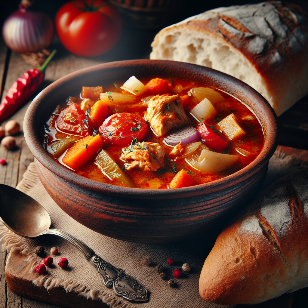 Nationalgericht Moldawien: Ciorbă de cocoș (Rezept)