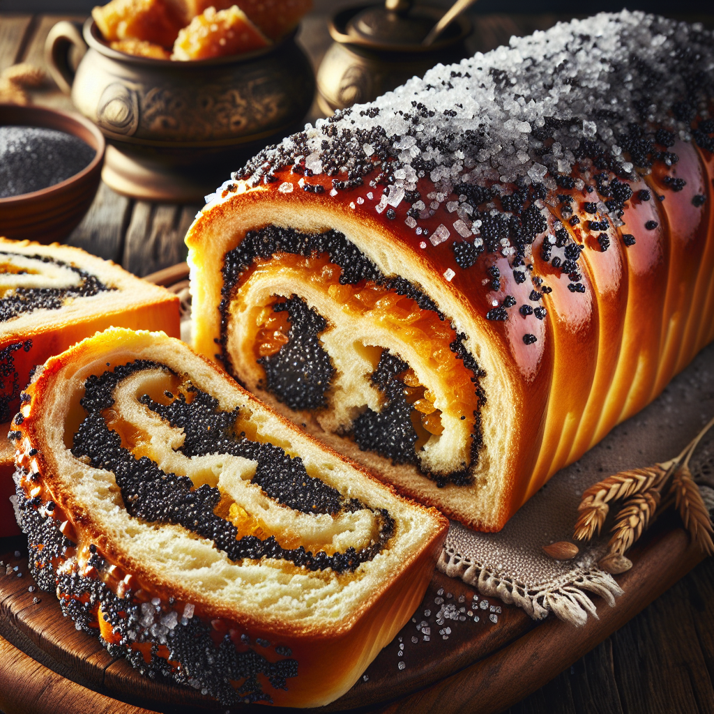 Nationalgericht Moldawien: Cozonac cu mac (Rezept)