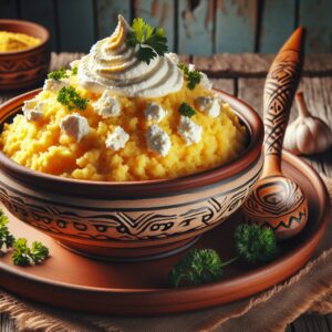Nationalgericht Moldawien: #Mămăligă cu brânză și smântână# (Rezept)