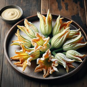 Nationalgericht Monaco: #Beignets de Fleurs de Courgette# (Rezept)