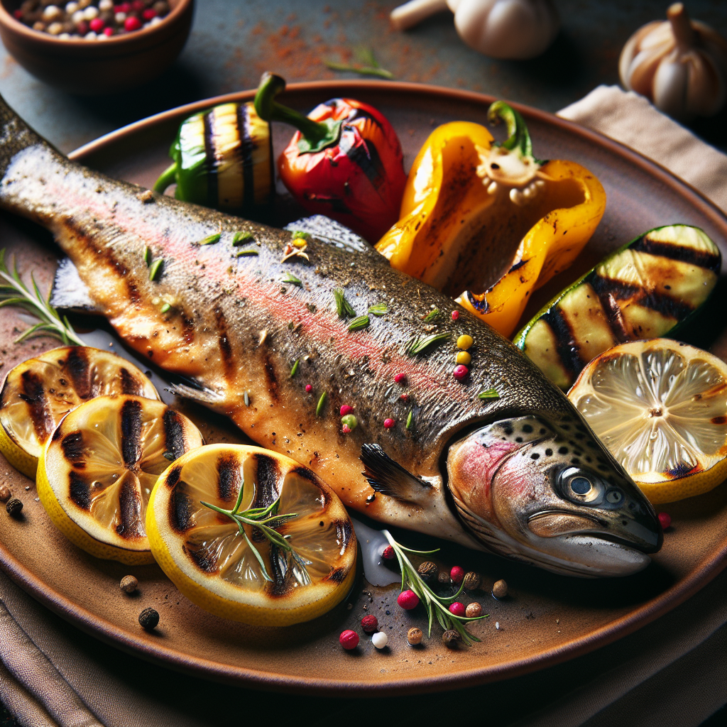 Nationalgericht Montenegro: Pastrva na žaru (Rezept)