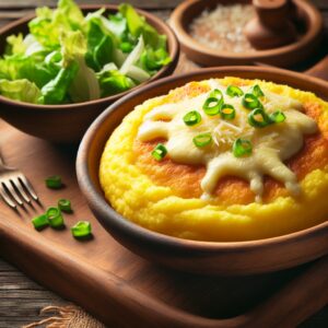 Nationalgericht Montenegro: #Polenta sa sirom# (Rezept)