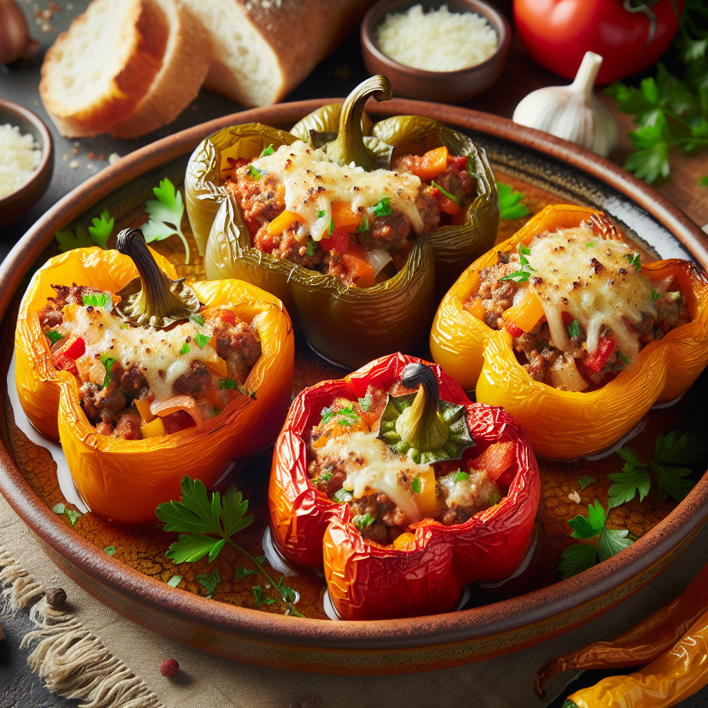 Nationalgericht Montenegro: Punjene Paprike (Rezept)